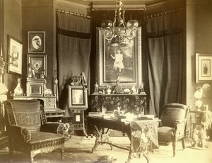 Studio nella residenza di H. Clay Pierce al 3813 Washington Avenue da Boehl and Koenig